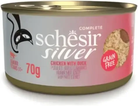 Schesir Silver Chicken With Duck 70g