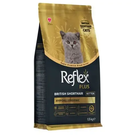 Reflex Plus British Shorthair Kitten Dry Cat Food, 1.5kg