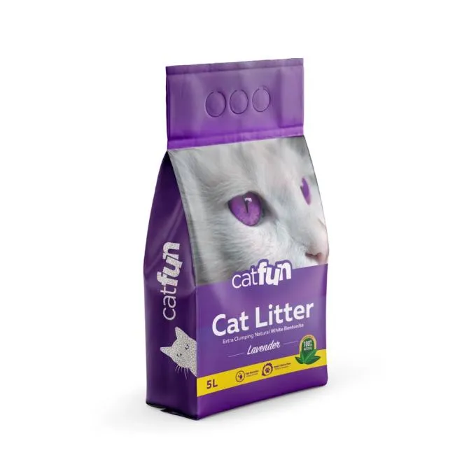Catfun Cat Litter Lavendar 5l
