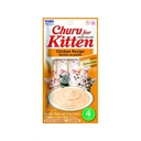 INABA Churu Cat Treat Chicken Recipe For Kitten 4x14g