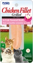 INABA Chicken Fillet Cat Treat Grilled In Crab Flavored Broth 25g