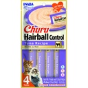 INABA Churu Cat Treat Hairball Control Tuna Recipe 4x14g