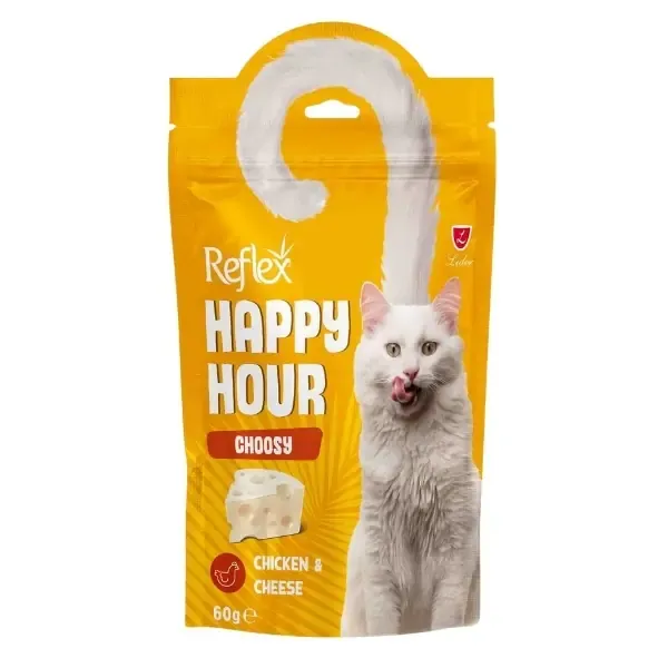 Reflex Happy Hour Choosy Adult Cat Treats 60g