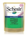 Schesir Kitten Care 3-12 in Jelly Chicken Pouch 85g