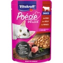 VitaKraft Cat Wet Food Poèsie Deli Sauce With Beef Fillet 85g